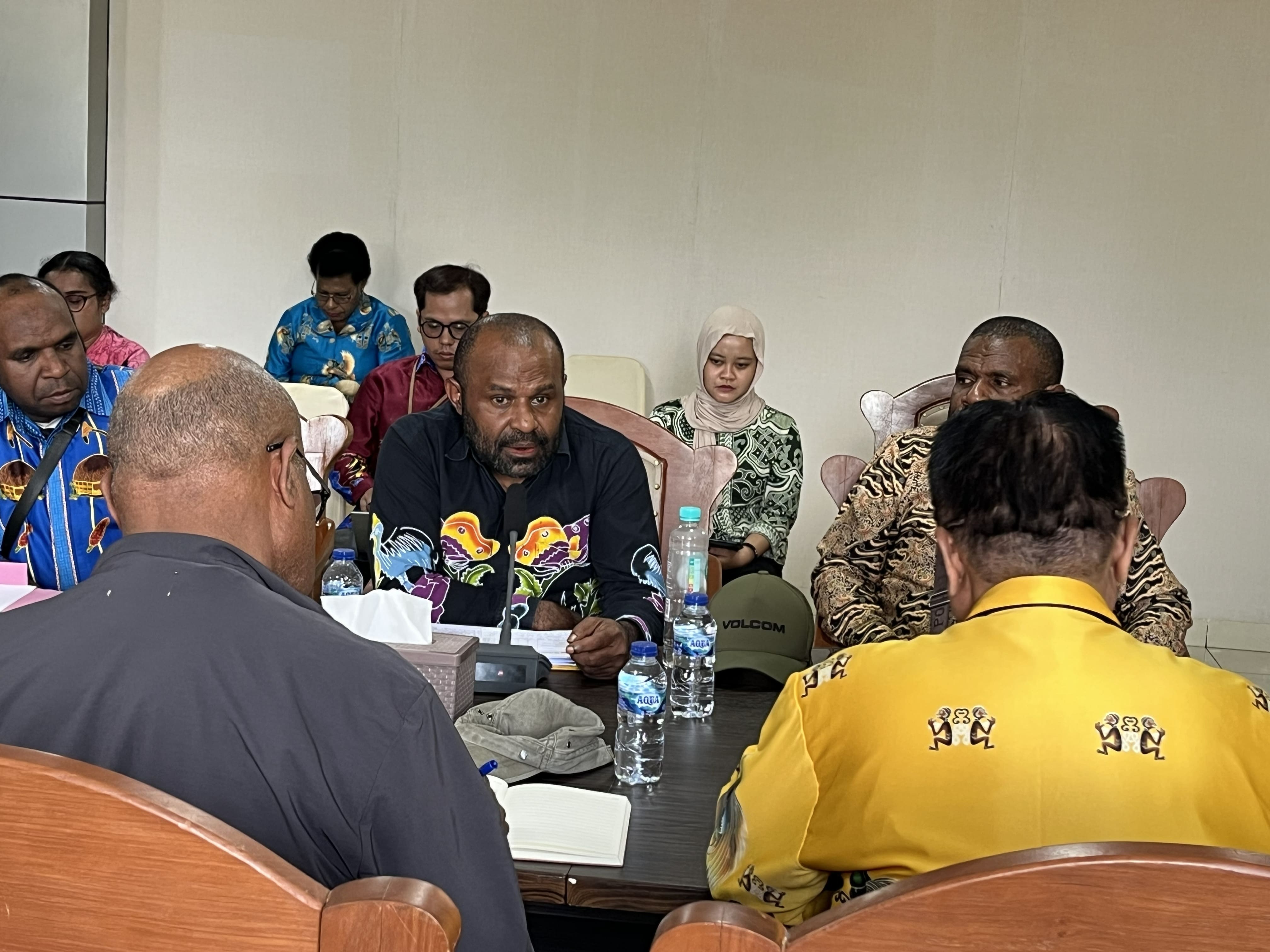 Ketua Bawaslu Provinsi Papua Pegunungan