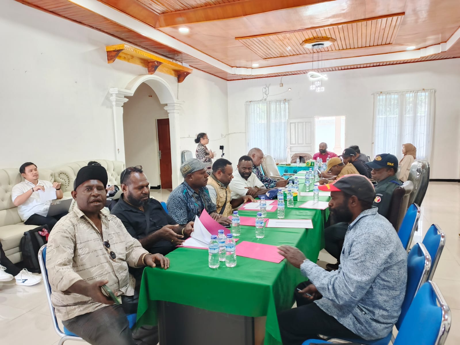 Peserta Rapat Evaluasi Bawaslu Kabupaten se-provinsi Papua Pegunungan