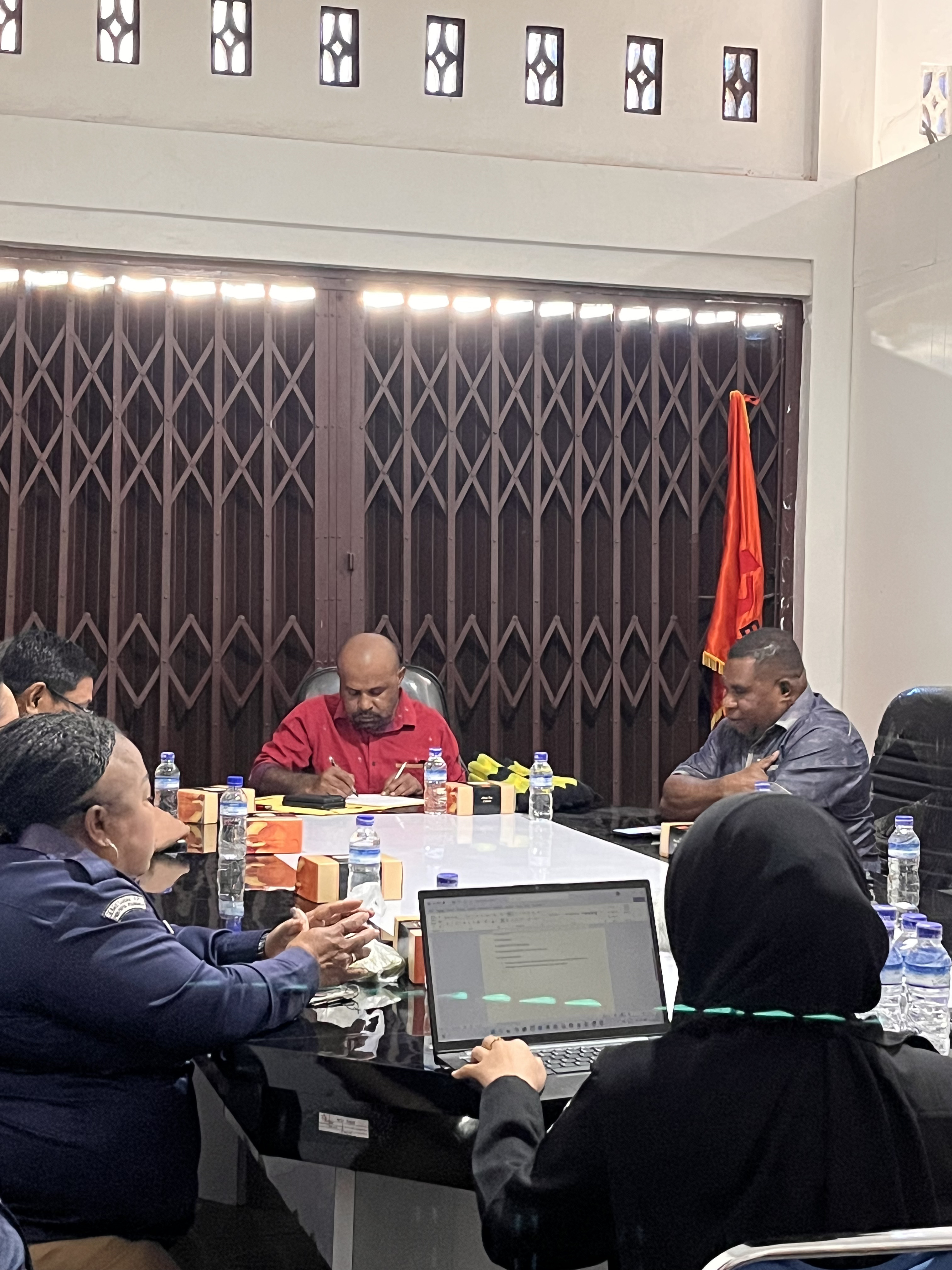 Rapat Koordinasi Bawaslu bersama KPU Papua Pegunungan