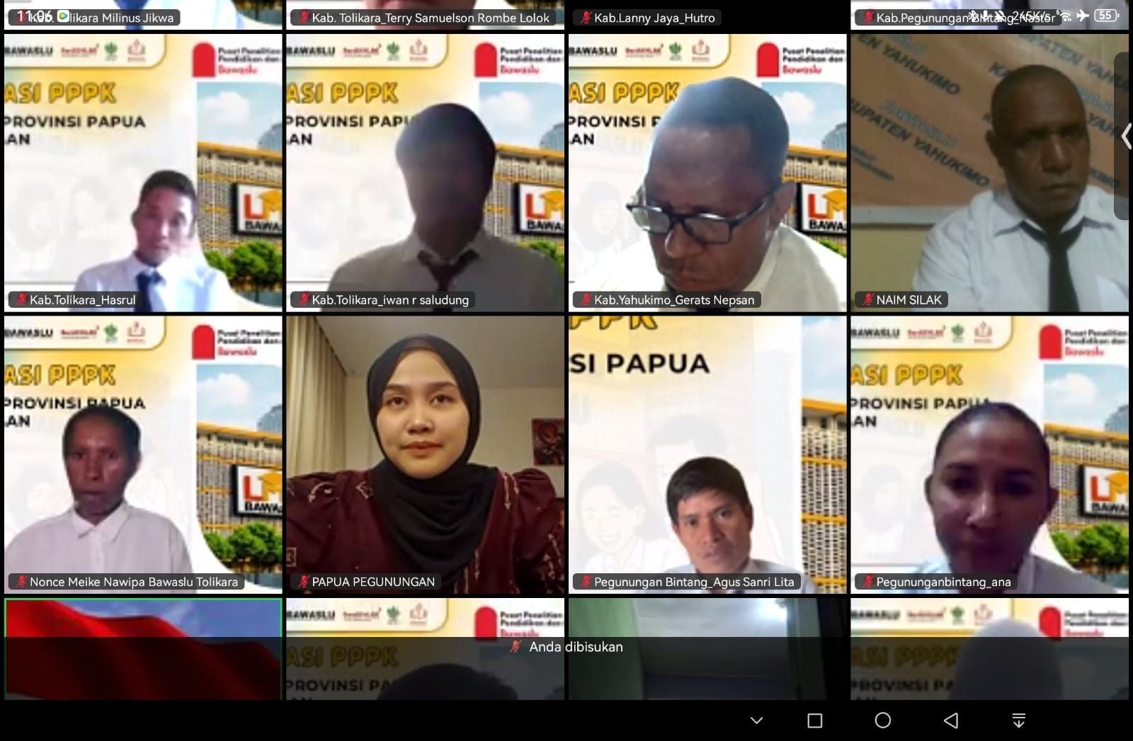 Penutupan Orientasi PPPK Bawaslu Papua Pegunungan
