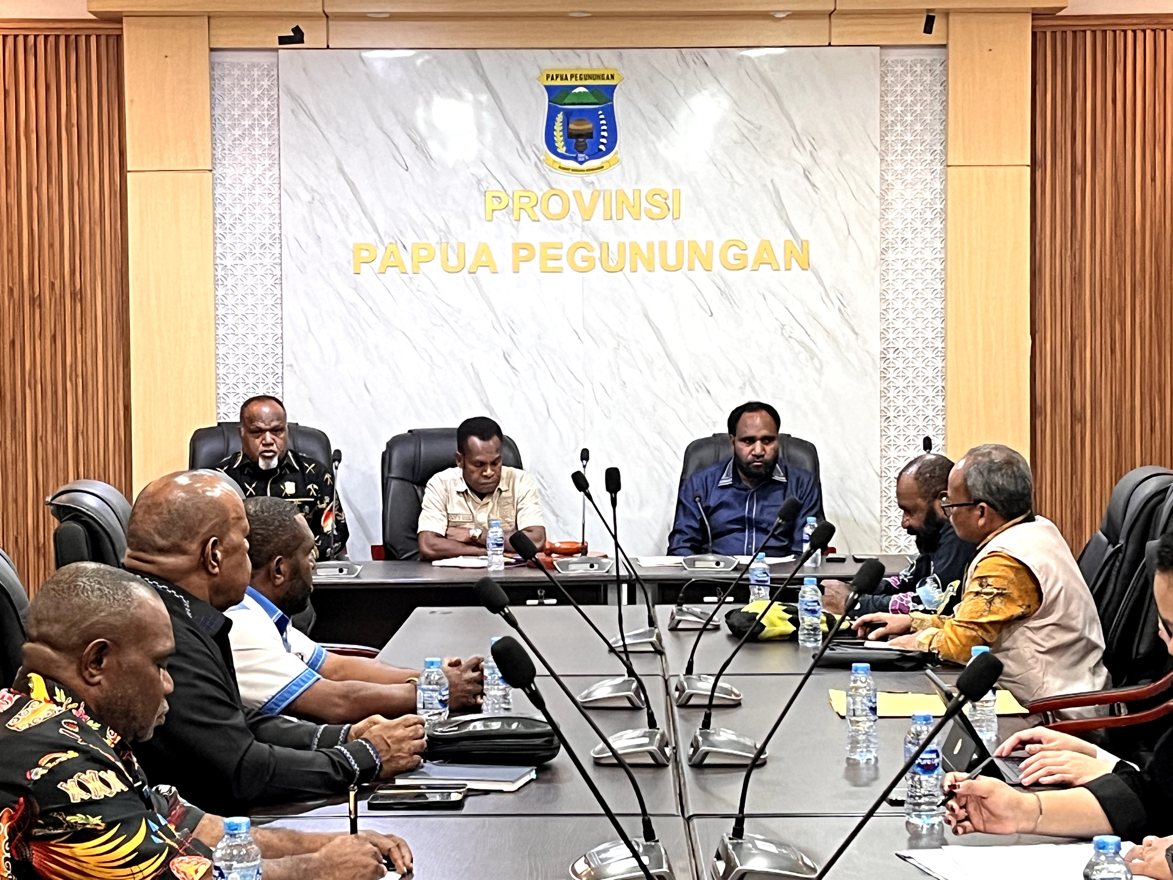 Konsolidasi Demokrasi Bawaslu Papua Pegunungan bersama DPRP-PP