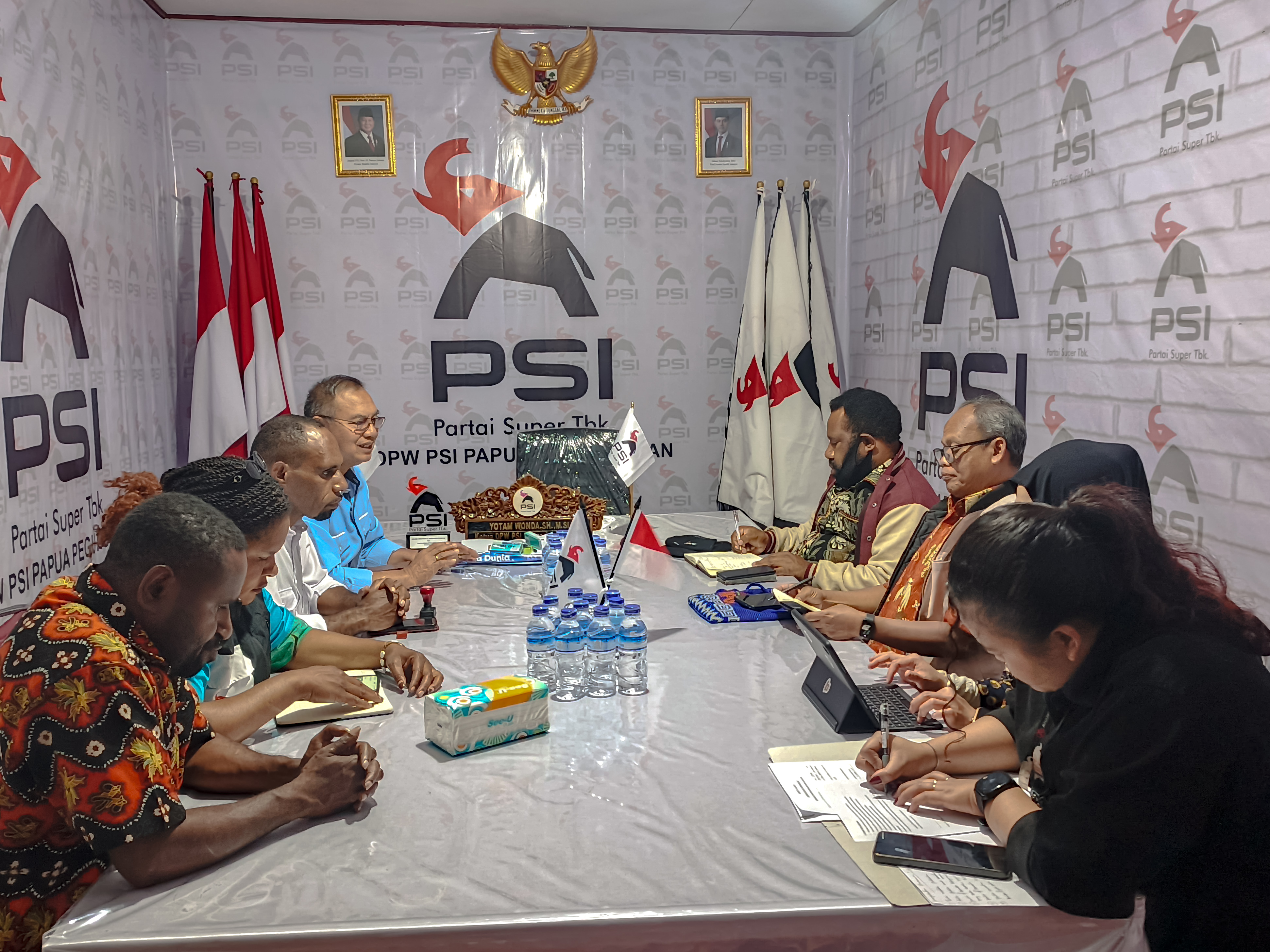 Konsolidasi Demokrasi Bawaslu Papua Pegunungan & Parpol PSI