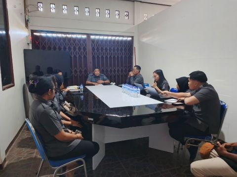 Rapat Evaluasi Kesekretariatan Bawaslu Papua Pegunungan
