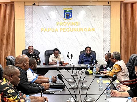 Konsolidasi Demokrasi Bawaslu Papua Pegunungan bersama DPRP-PP