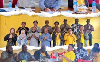 Konsolidasi Demokrasi Bawaslu Papua Pegunungan Bersama Partai Golkar