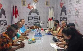 Konsolidasi Demokrasi Bawaslu Papua Pegunungan & Parpol PSI