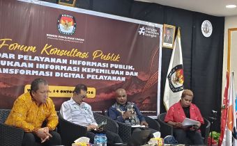 Forum Konsultasi Publik KPU X Bawaslu Papua Pegunungan